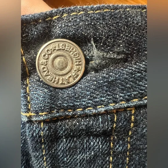 The flathead company jeans 8005A 38 X 36 Super Rare Buckle Back!
